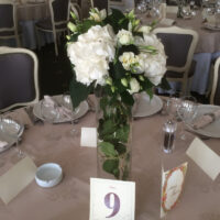 Aranjament Nunta Hortensie si Lisianthus N4