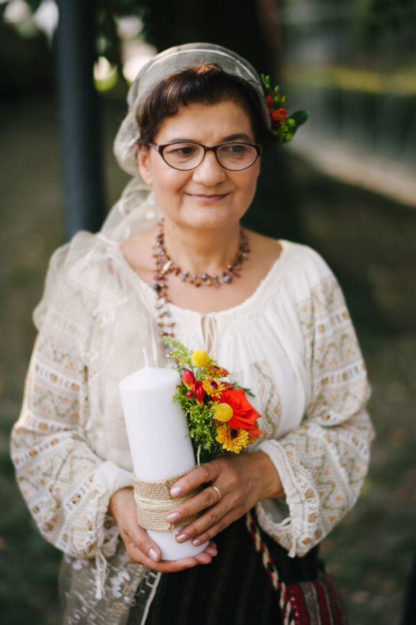 Lumanari Cununie Crizantema Frezie LC4