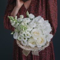 Buchet De Flori Jovial Alb