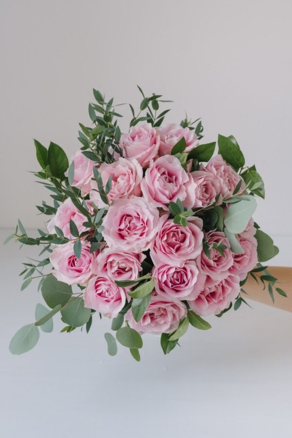 Buchet Cu Trandafiri Roz