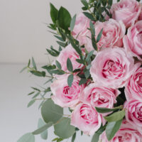 Buchet Cu Trandafiri Roz
