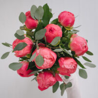 Buchet De Flori Din Bujori Somon