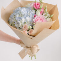 Buchet De Flori Ambalat In Hartie Craft