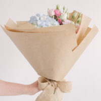 Buchet De Flori Ambalat In Hartie Craft