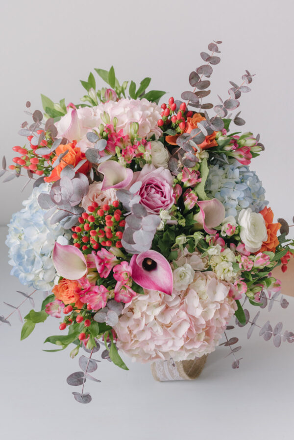 Buchet Mare Din Flori Colorate