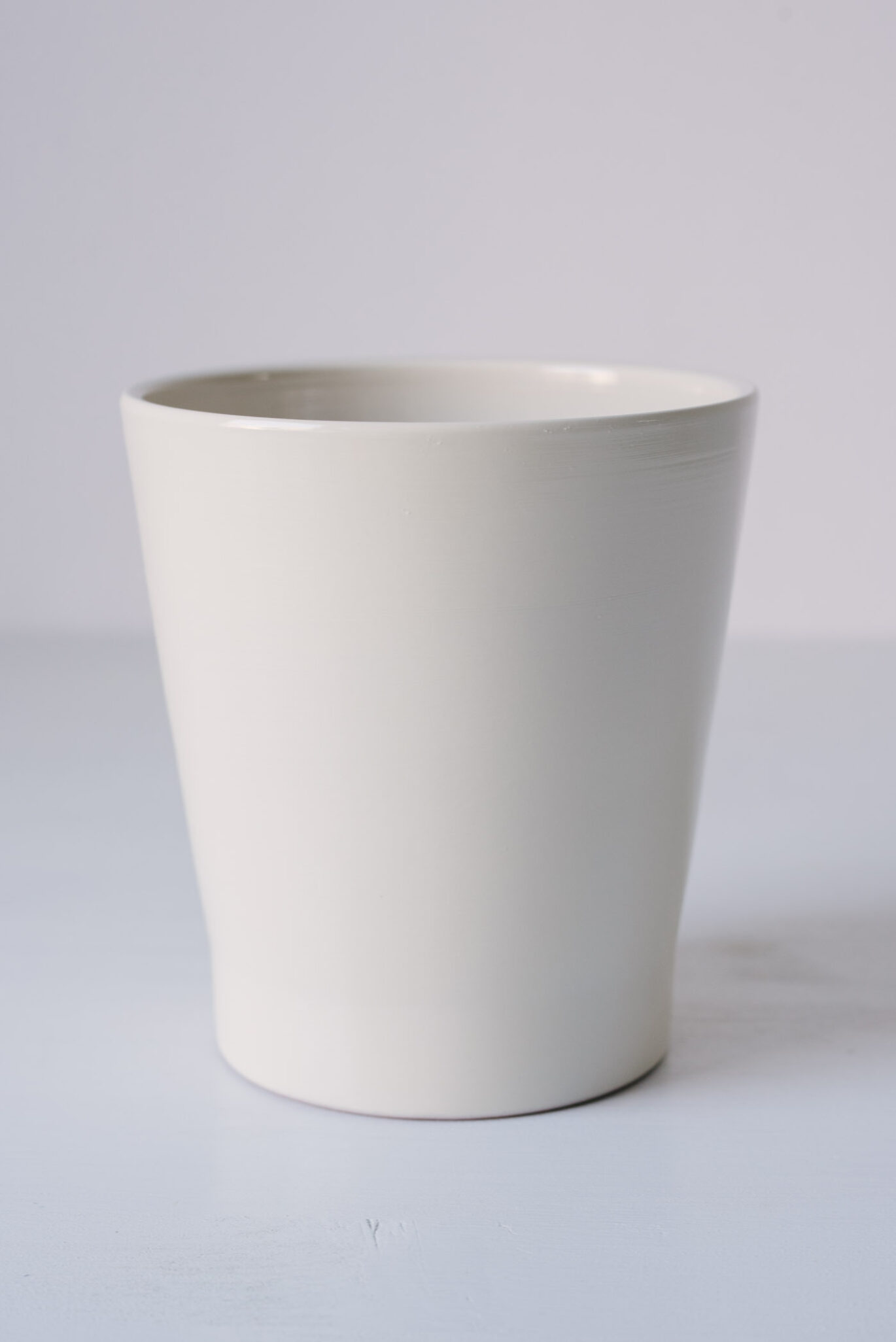 Vas Ceramic Crem Pentru Orhidee Phalaenopsis