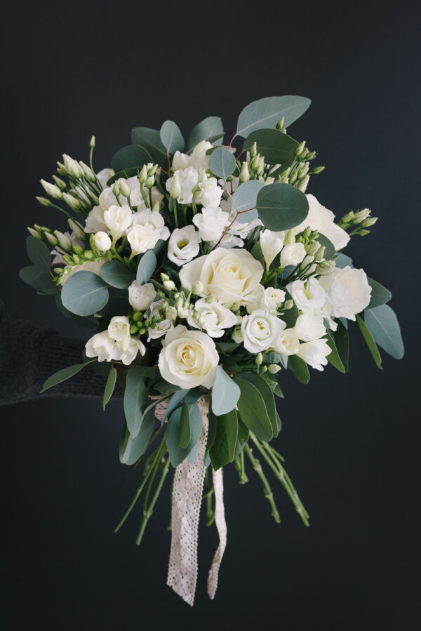 Buchet De Flori Mare Alb