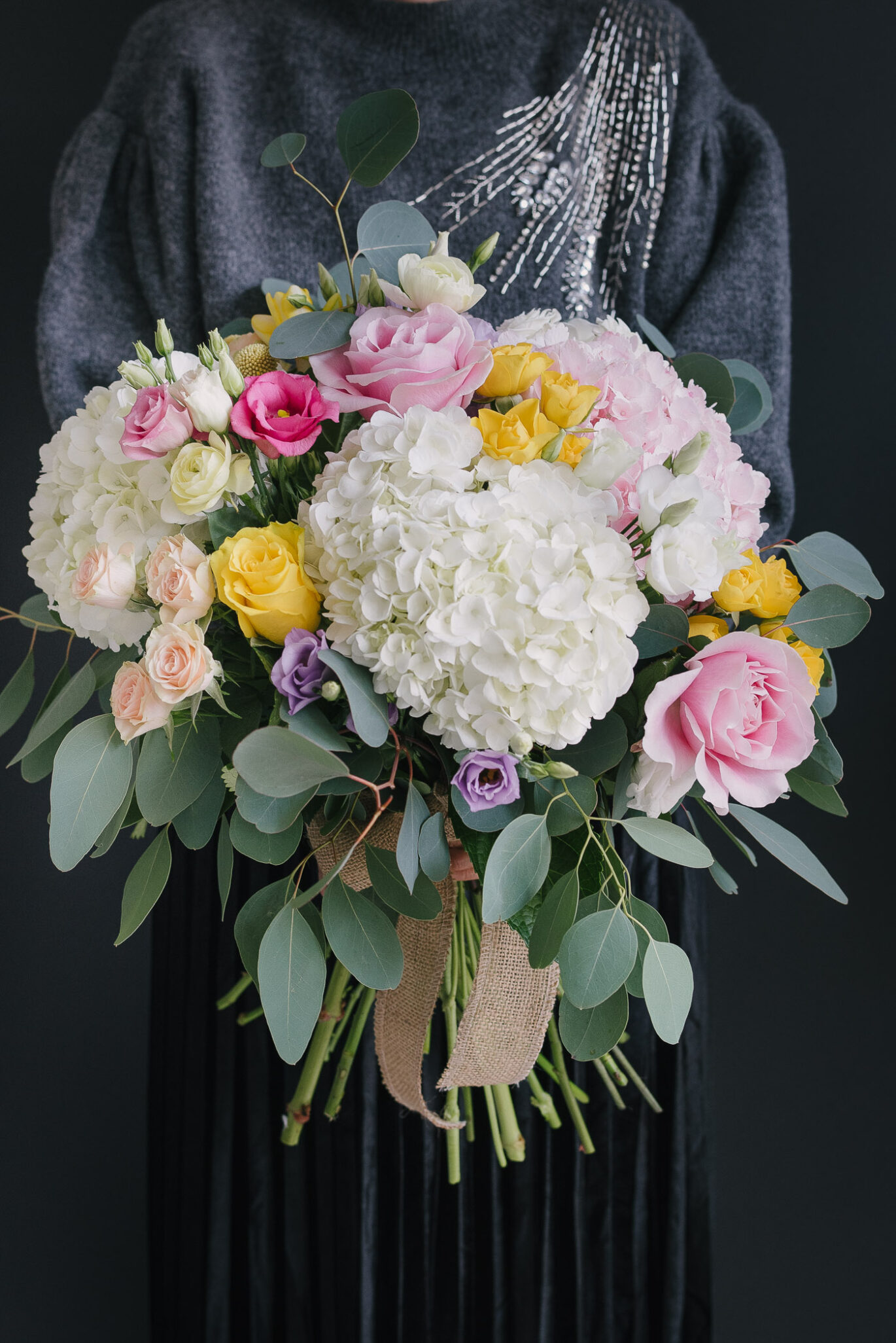 Buchet De Flori Mare Colorat