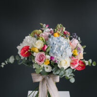 Buchet Urias Cu Flori Colorate-1