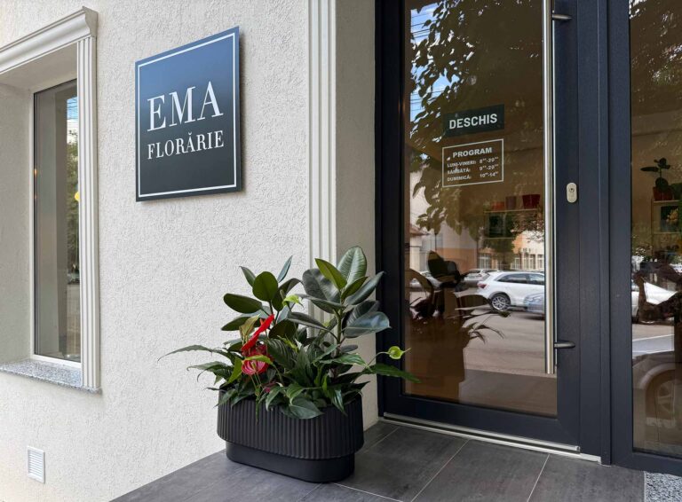 Sediu nou florăria Ema Focșani