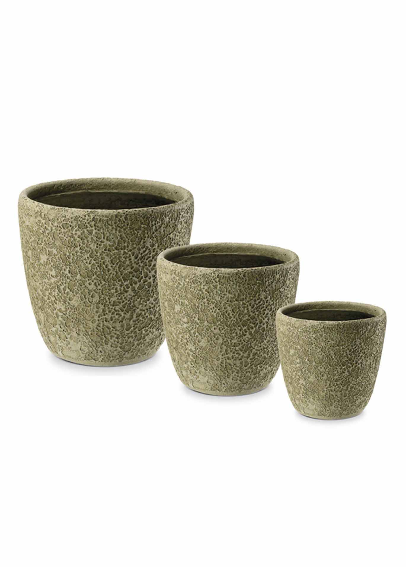 Vas ceramic de mari dimensiuni texturat