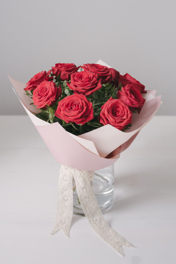 Buchet 11 Trandafiri Rosii