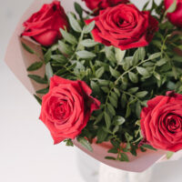 Buchet 7 Trandafiri Rosii